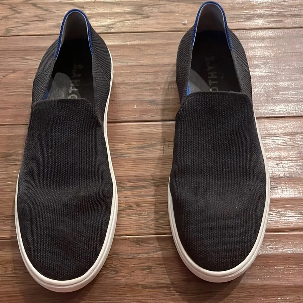 Rothy’s The Original Slip On Dark Blue Slip On Sneakers Size 9.5